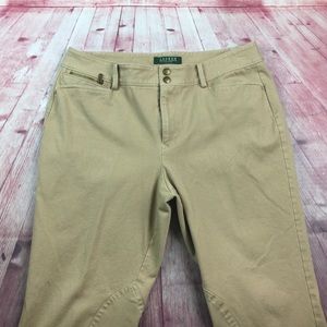 💸Lauren Ralph Lauren Tan Pant Size 12 Petite